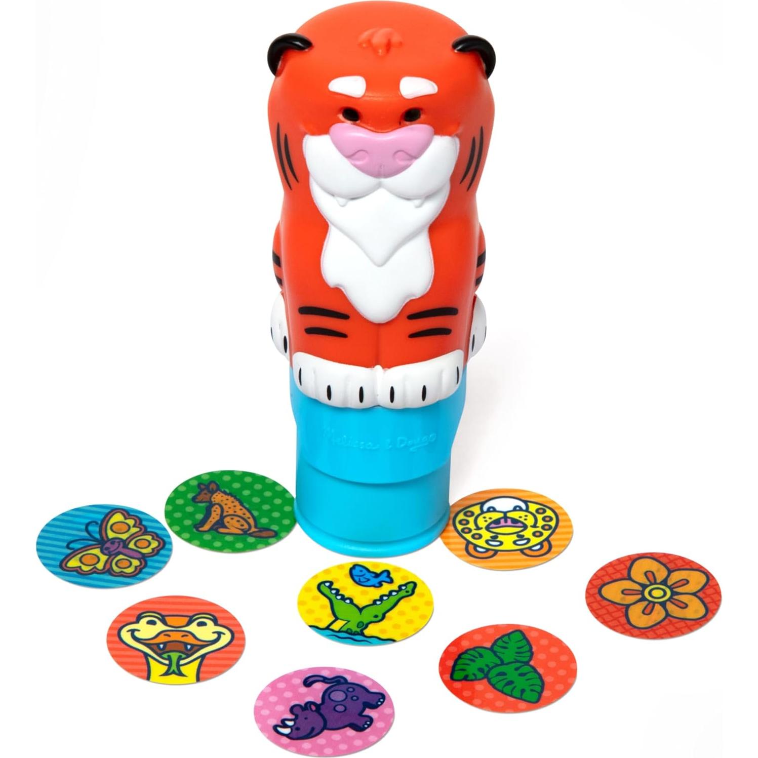 Calcomanías Melissa & Doug Tigre 300 piezas + cuaderno