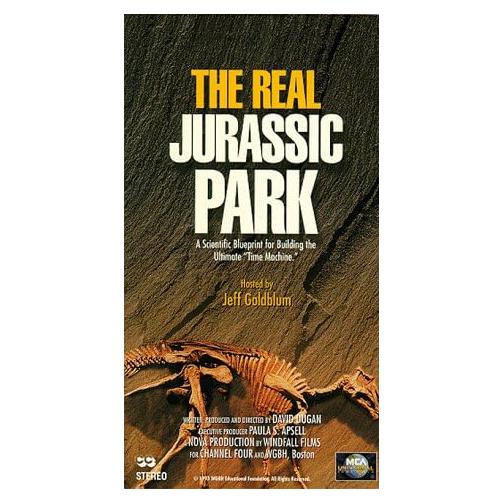 Documental Parque Jurásico Real - Universal Studios - VHS