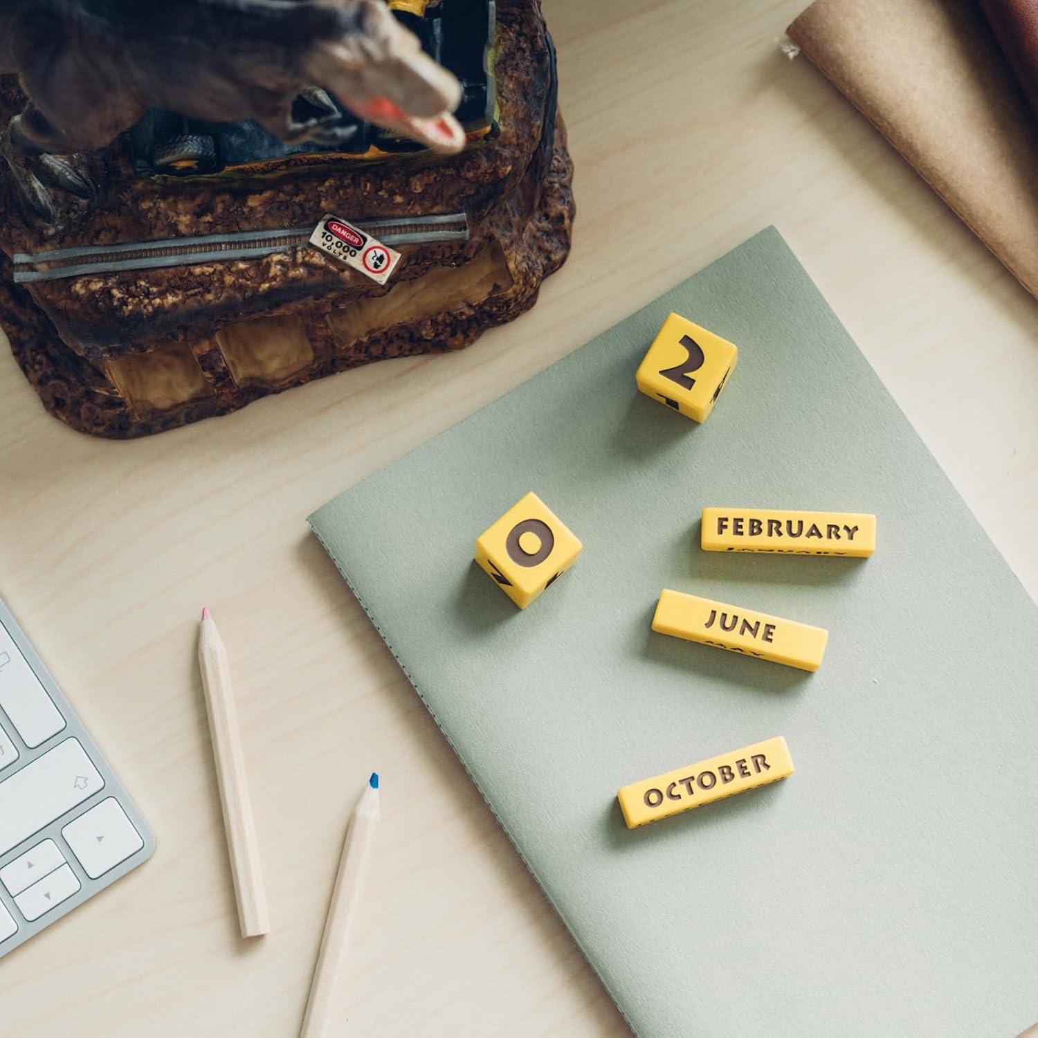 Calendario Perpetuo 3D T-Rex Grupo Erik 18x16 cm