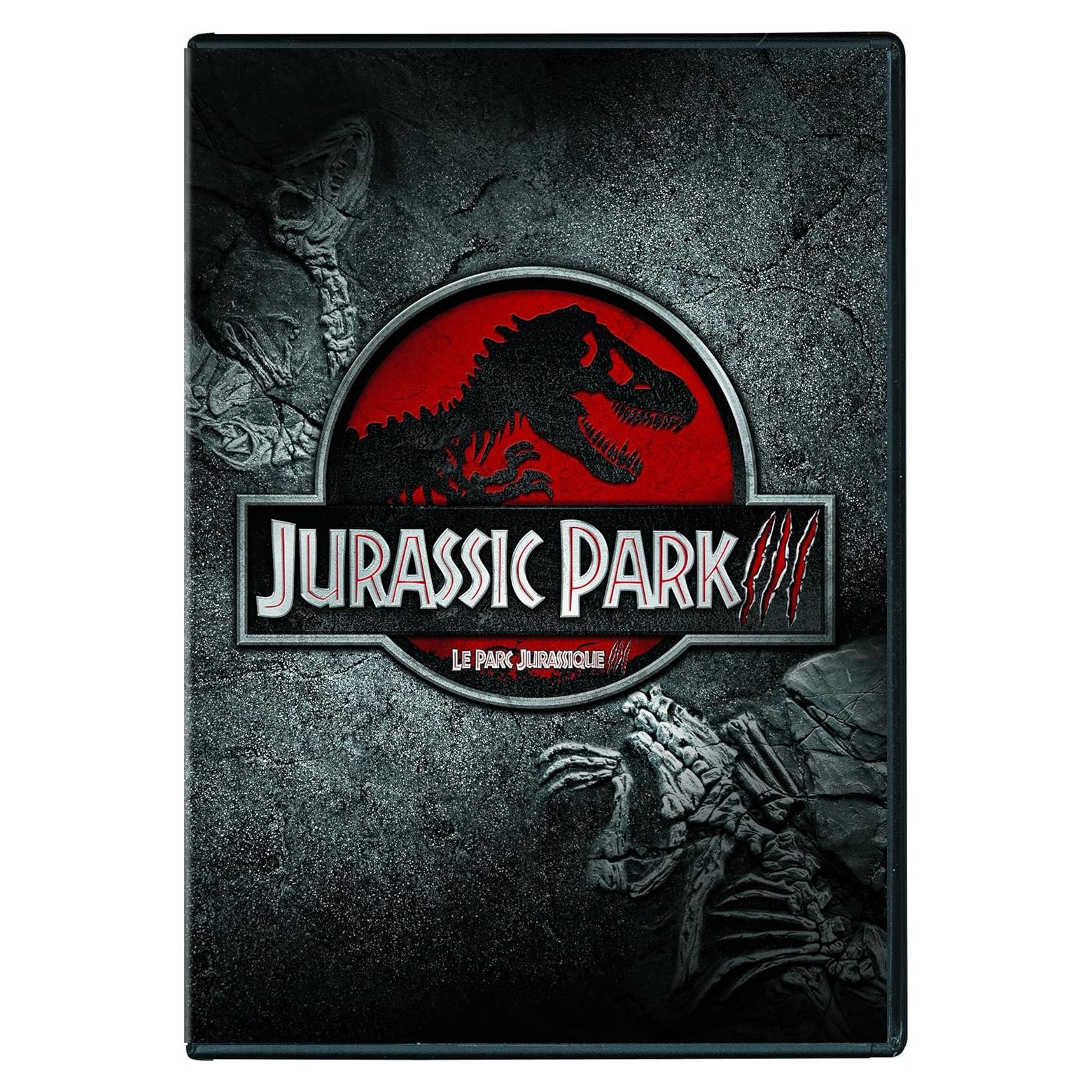 Película DVD Parque Jurásico III - Inglés y Francés - 1 Disco