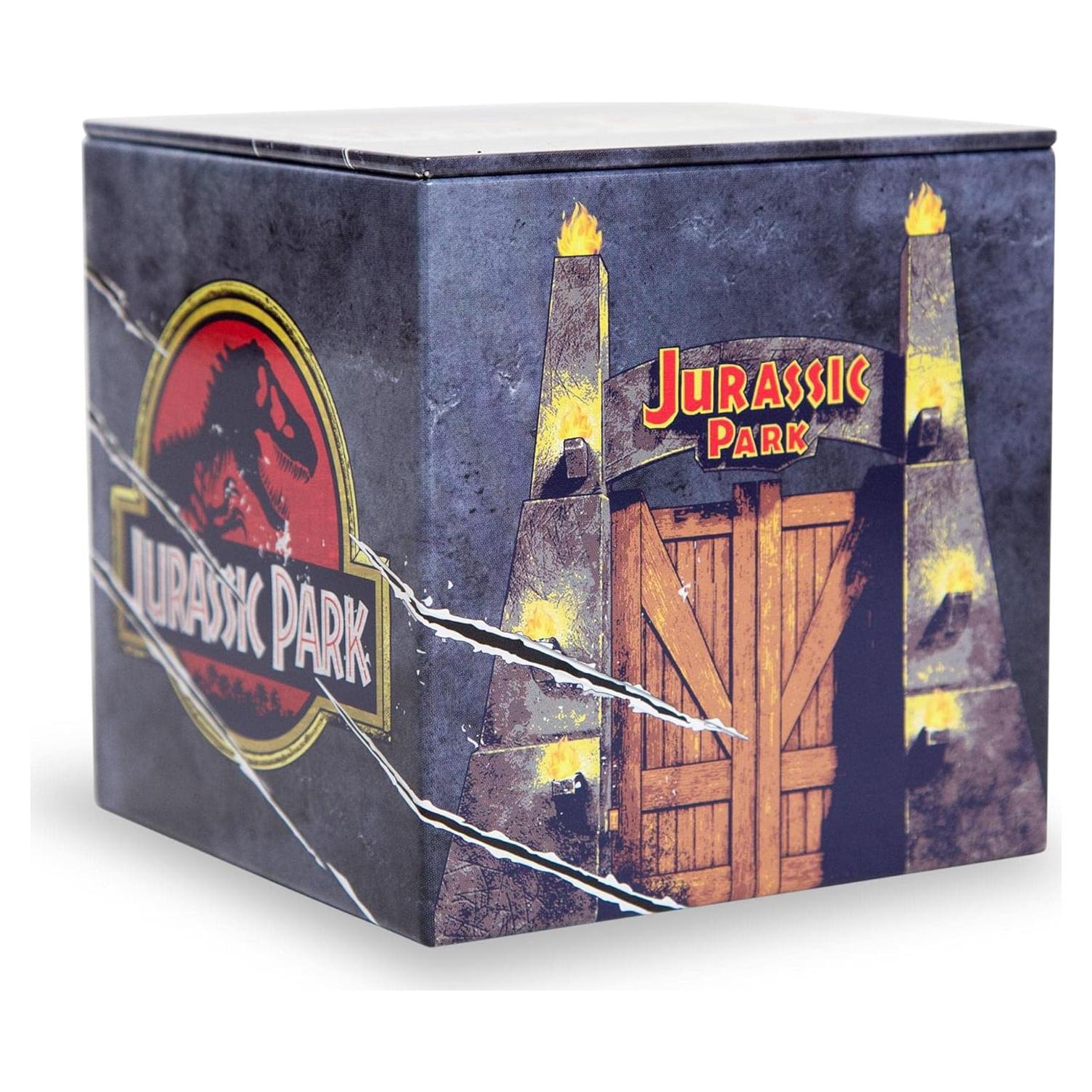 Caja de Almacenamiento Lata Jurassic Park Ukonic 10.16 cm