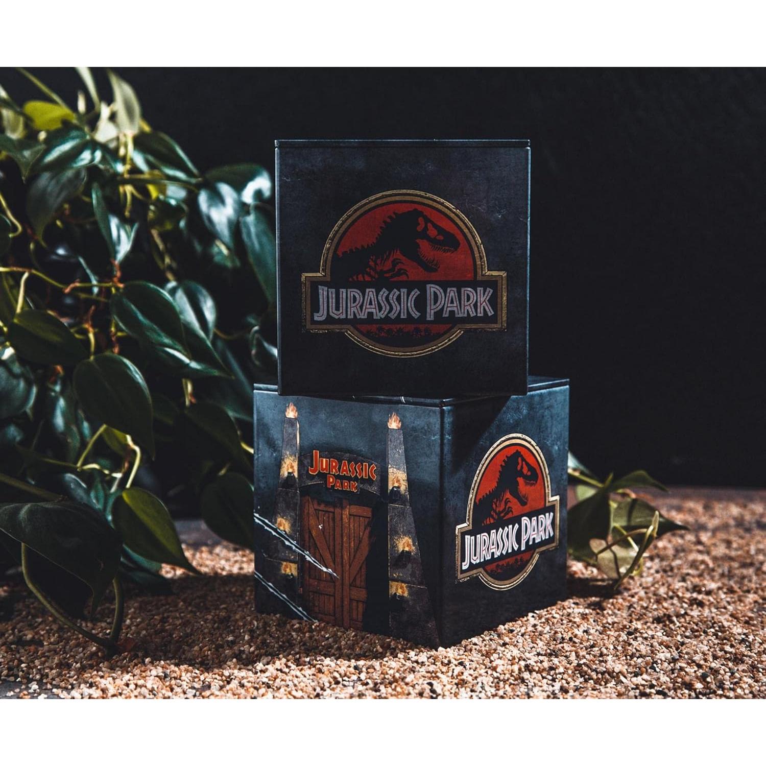 Caja de Almacenamiento Lata Jurassic Park Ukonic 10.16 cm