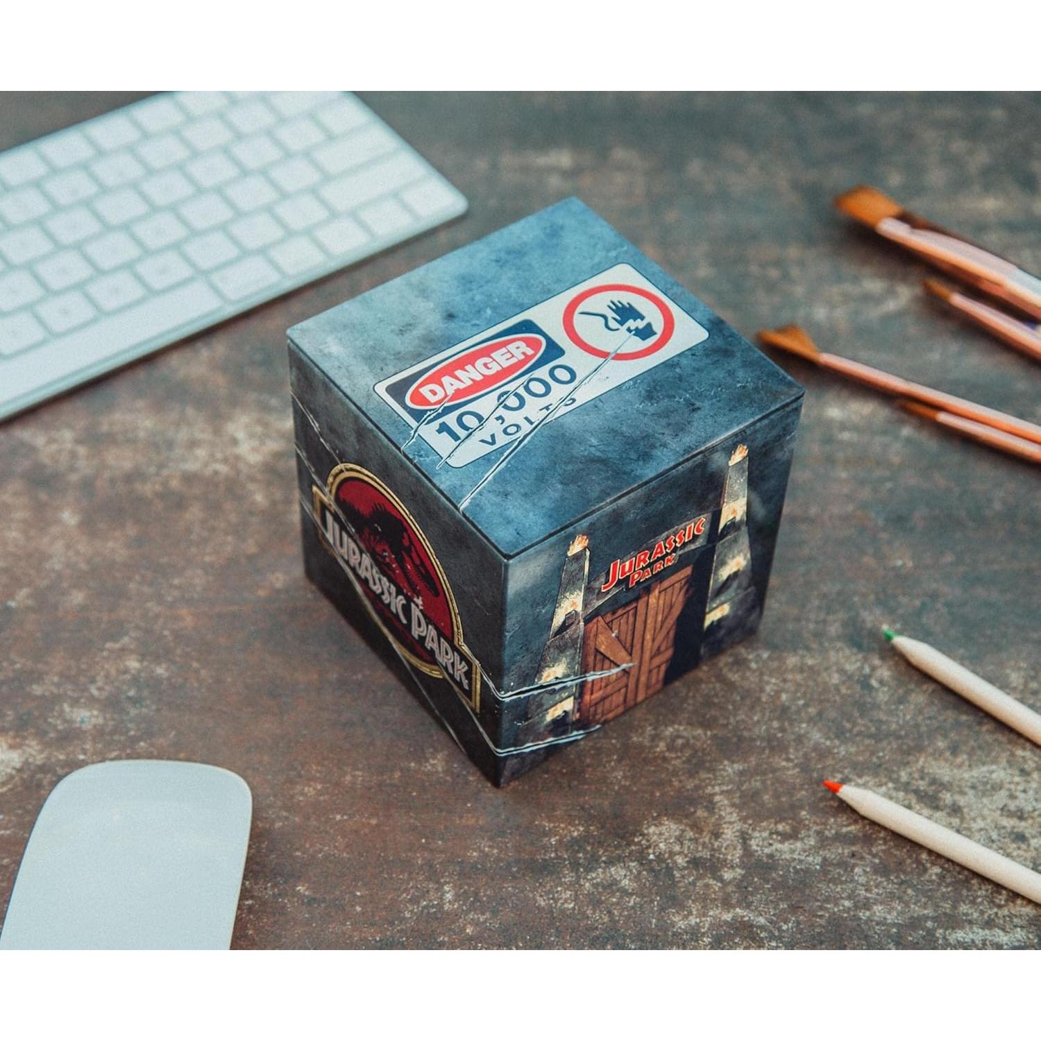 Caja de Almacenamiento Lata Jurassic Park Ukonic 10.16 cm