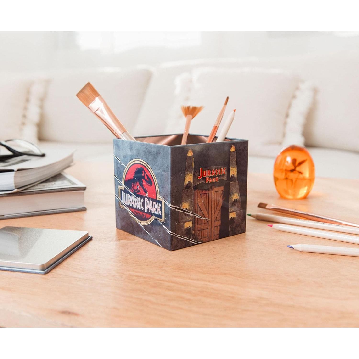 Caja de Almacenamiento Lata Jurassic Park Ukonic 10.16 cm