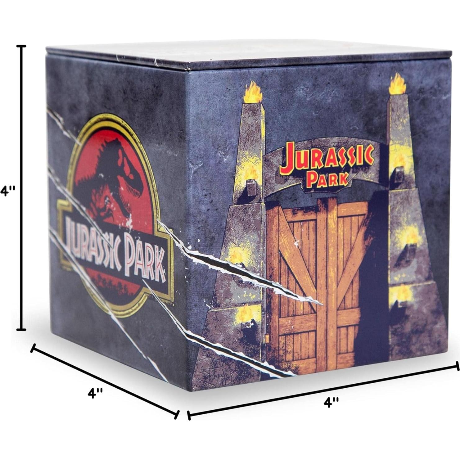 Caja de Almacenamiento Lata Jurassic Park Ukonic 10.16 cm