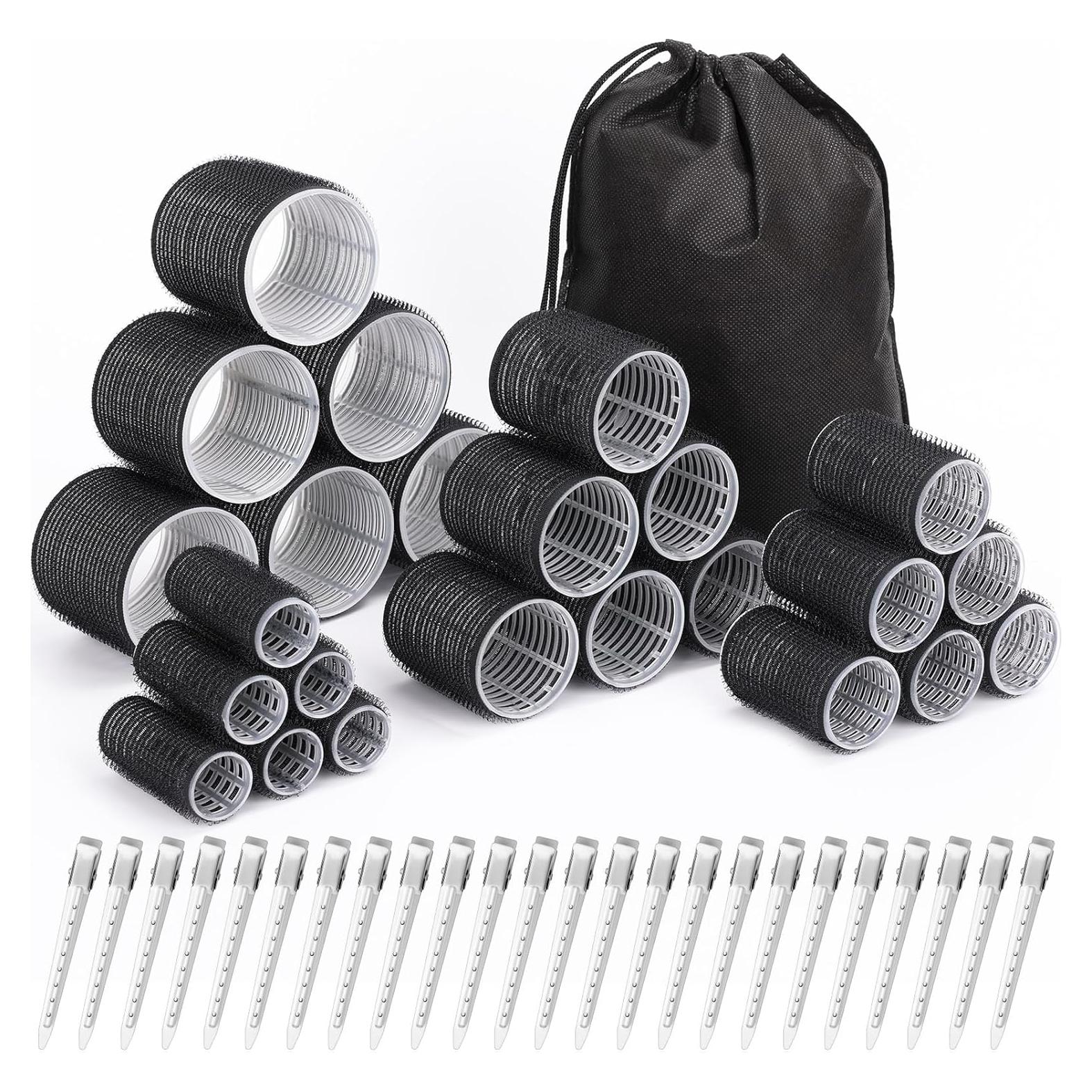 Juego de Rulos para Cabello Shynek 24 Piezas con Clips