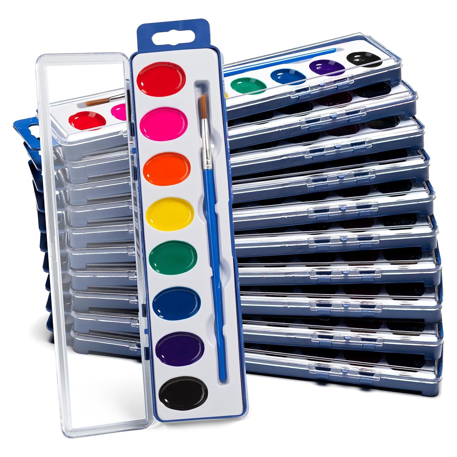 Conjunto de Pintura Acuarela Bedwina 12 Piezas Lavables