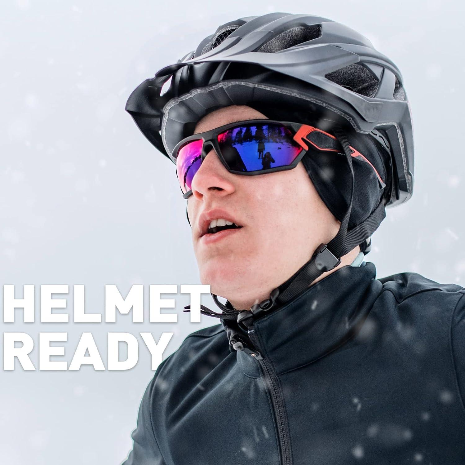 Calentador de Oídos JOEYOUNG de Forro Polar Negro para Invierno