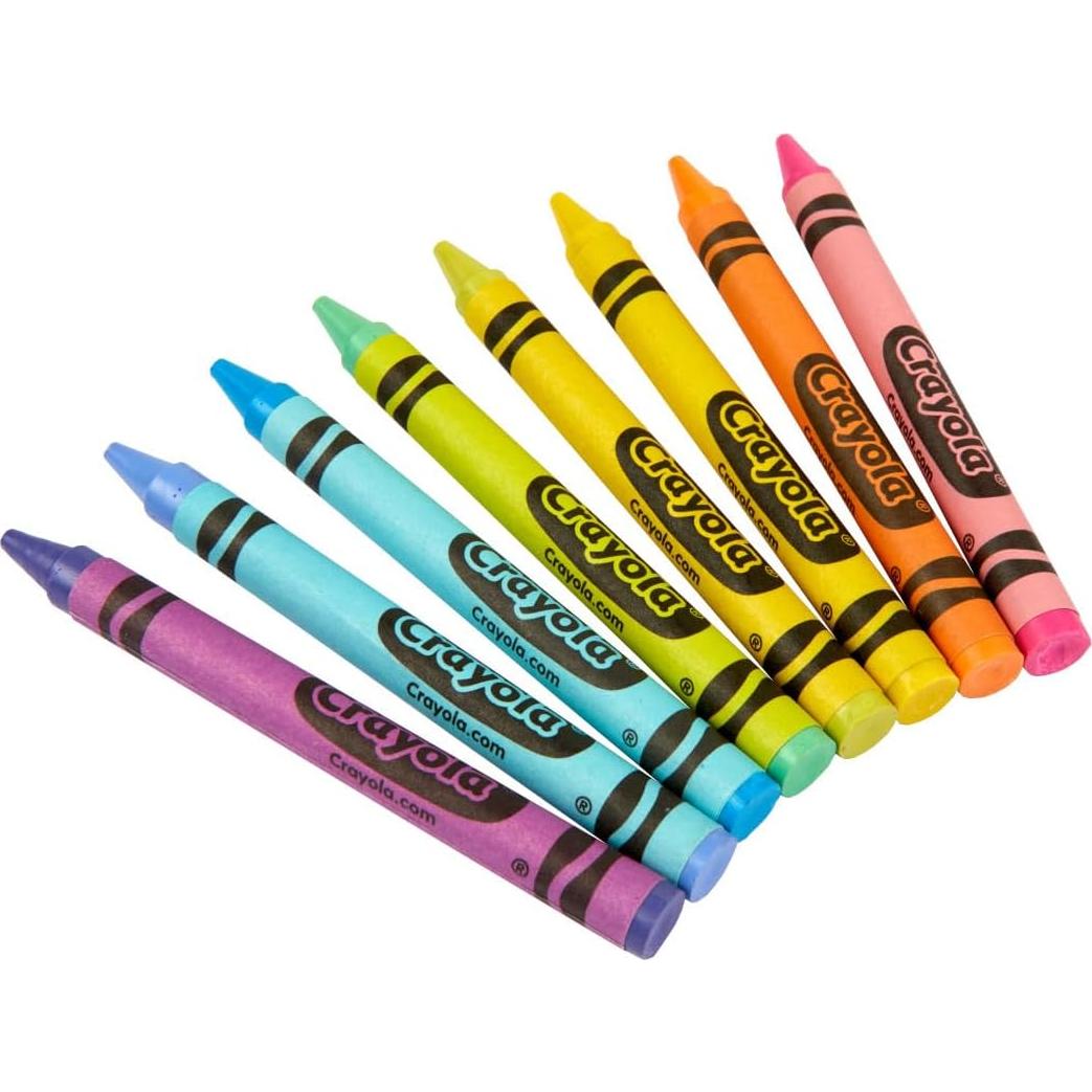 Crayola Crayones Pastel 8 Colores para Niños Suministros de Arte