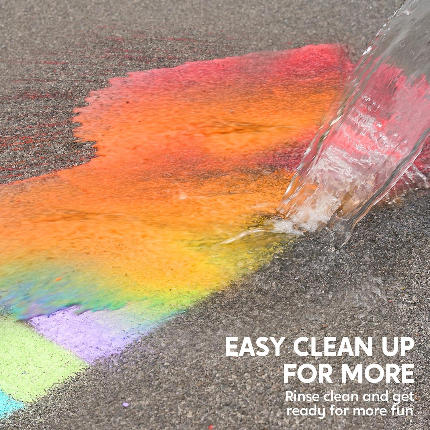 Tiza Jumbo Lavable JOYIN 6 Colores No Tóxicos para Niños