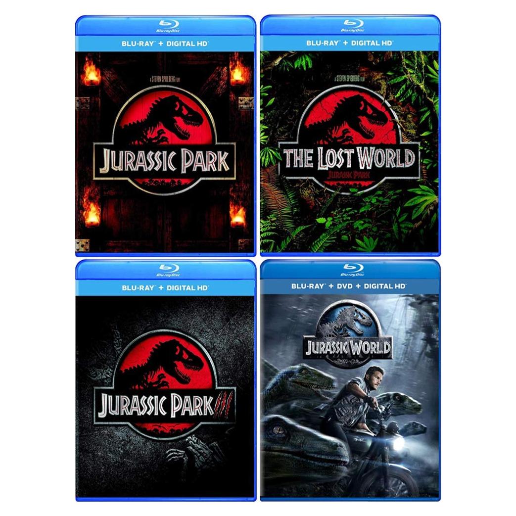 Jurassic Park: Colección Blu-ray Trilogía Original 1-3 + World