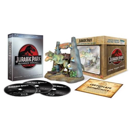 Conjunto de Regalo Blu-ray Jurassic Park Universal Studios