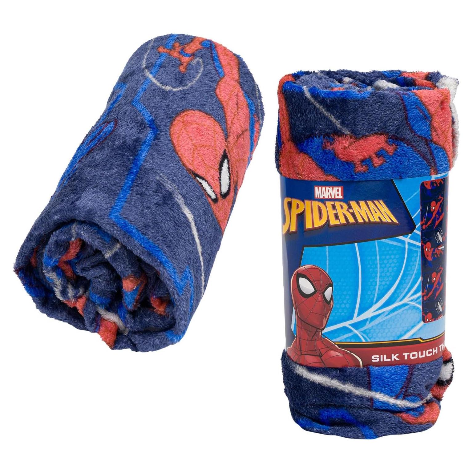 Manta de seda para cama niños Spiderman Northwest 101.6x127cm