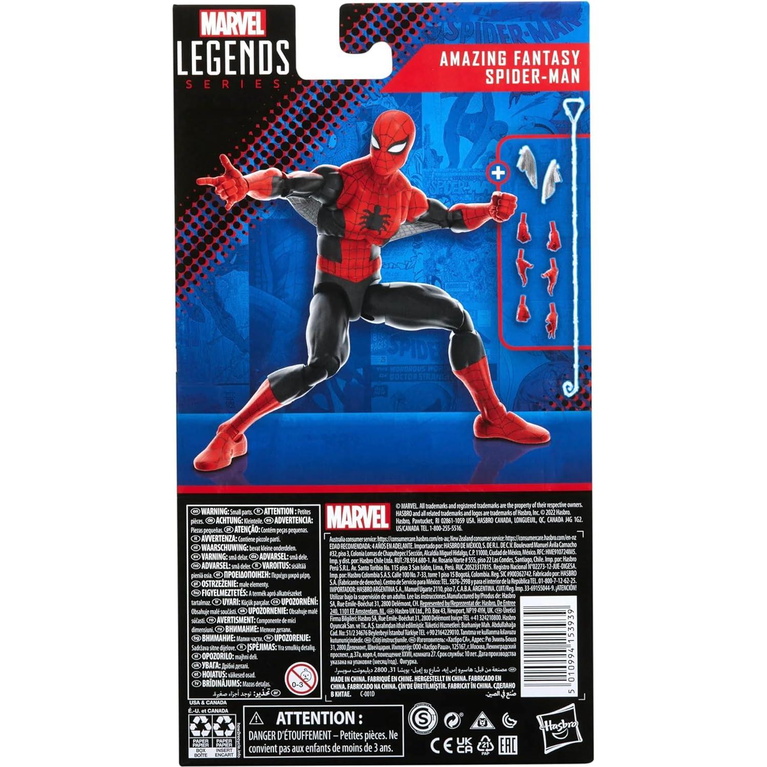 Figura de Acción Spider-Man Marvel Legends 60 Aniversario 15 cm