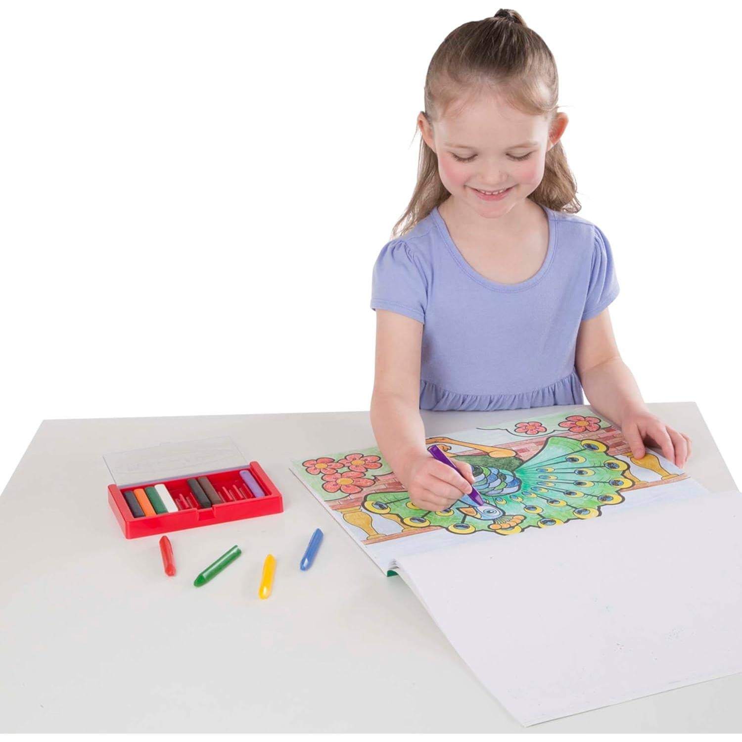 Bloc de Colorear Melissa & Doug 50 Imágenes Animales 35.56x28 cm