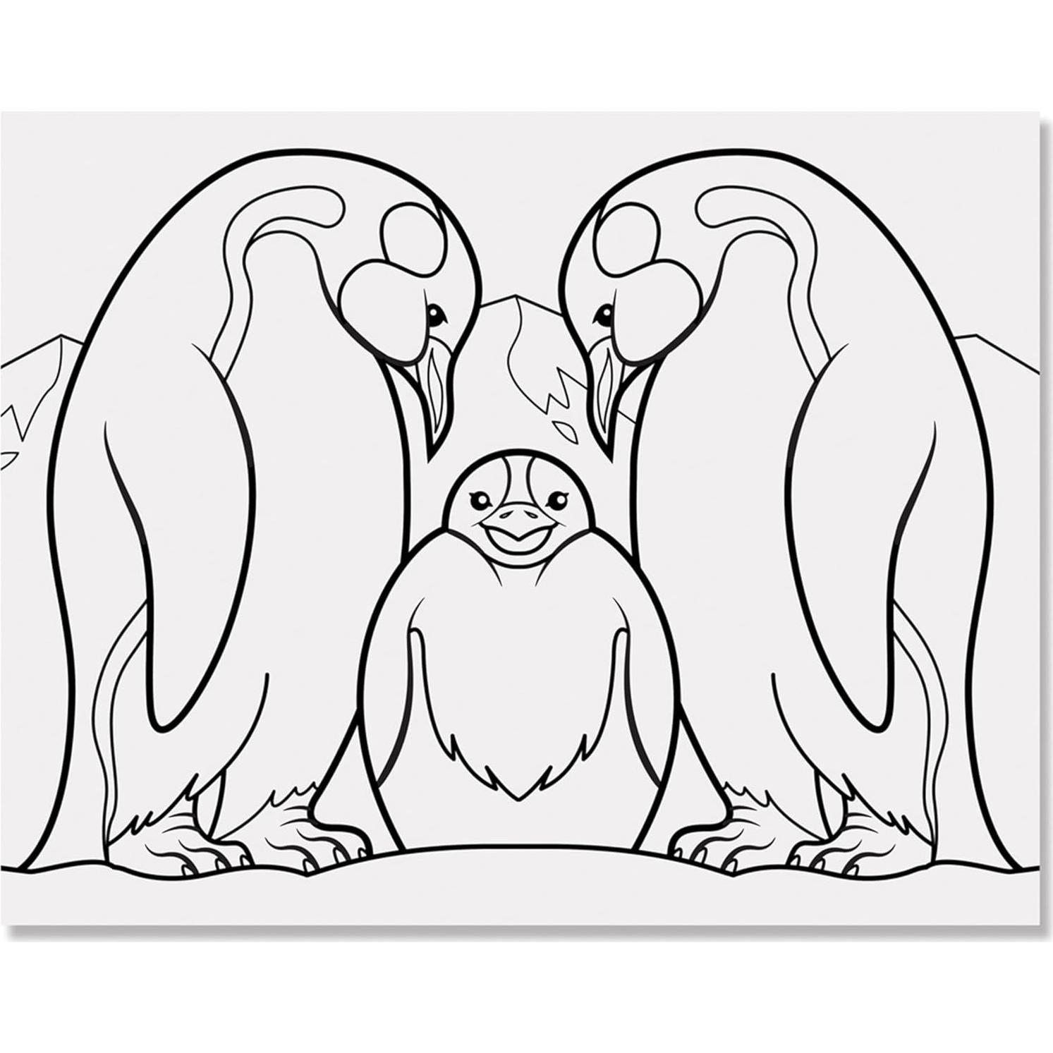 Bloc de Colorear Melissa & Doug 50 Imágenes Animales 35.56x28 cm