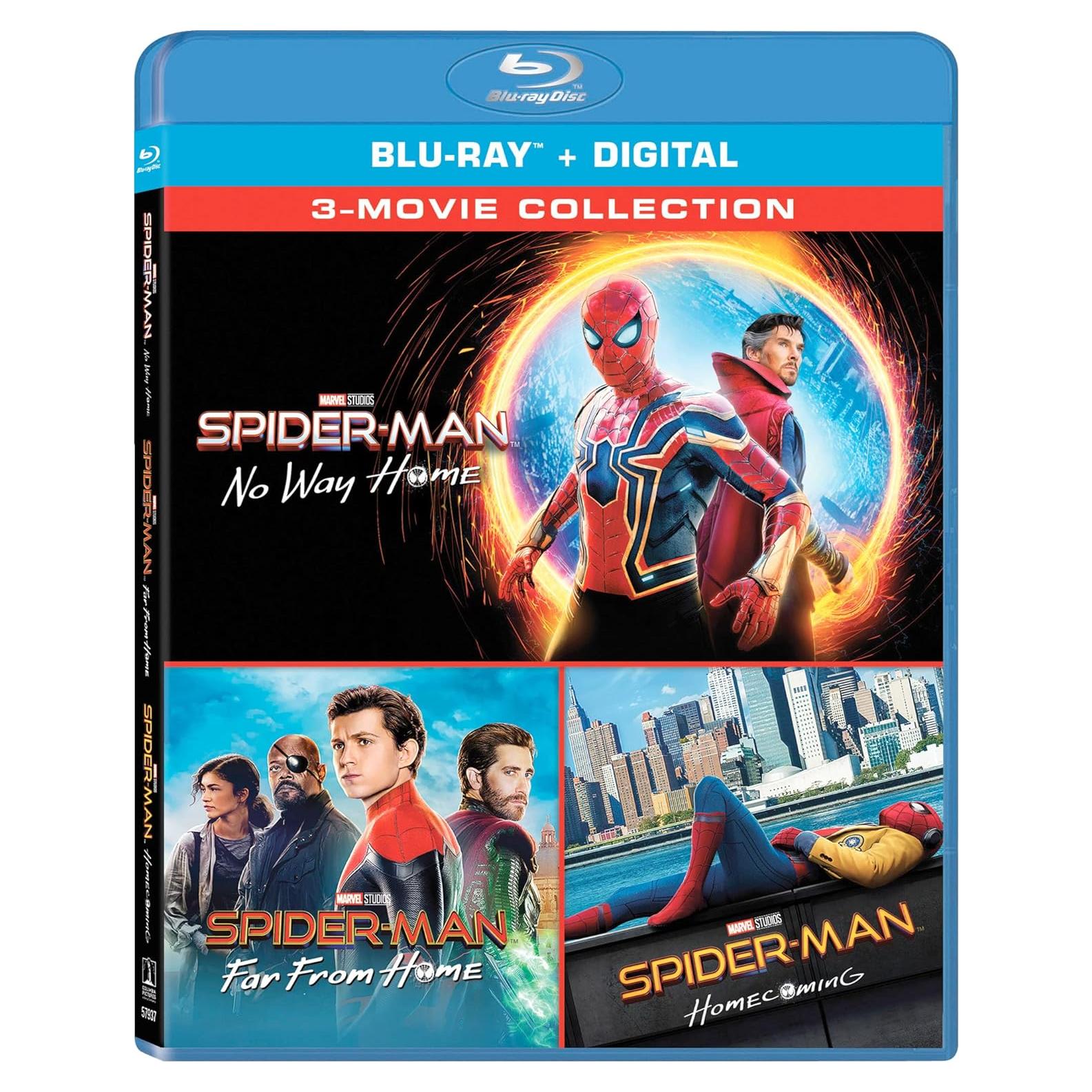 Spider-Man: Set Blu-ray 3 Películas - Tom Holland