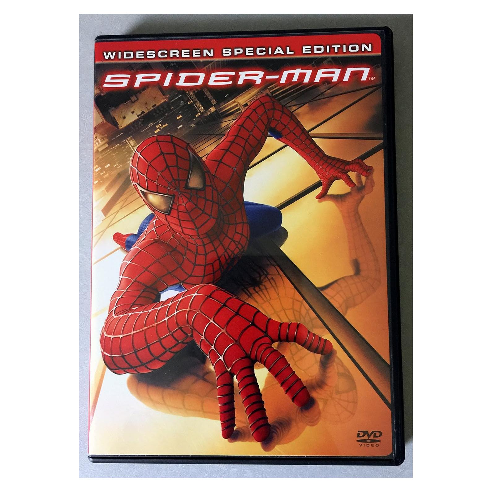 Spider-Man DVD Edición Especial Pantalla Ancha Sony 2 Discos