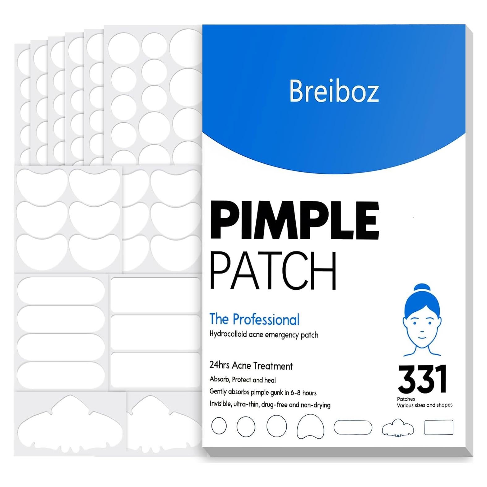 Parche Hidrocoloide para Espinillas Breiboz - 331 Parches