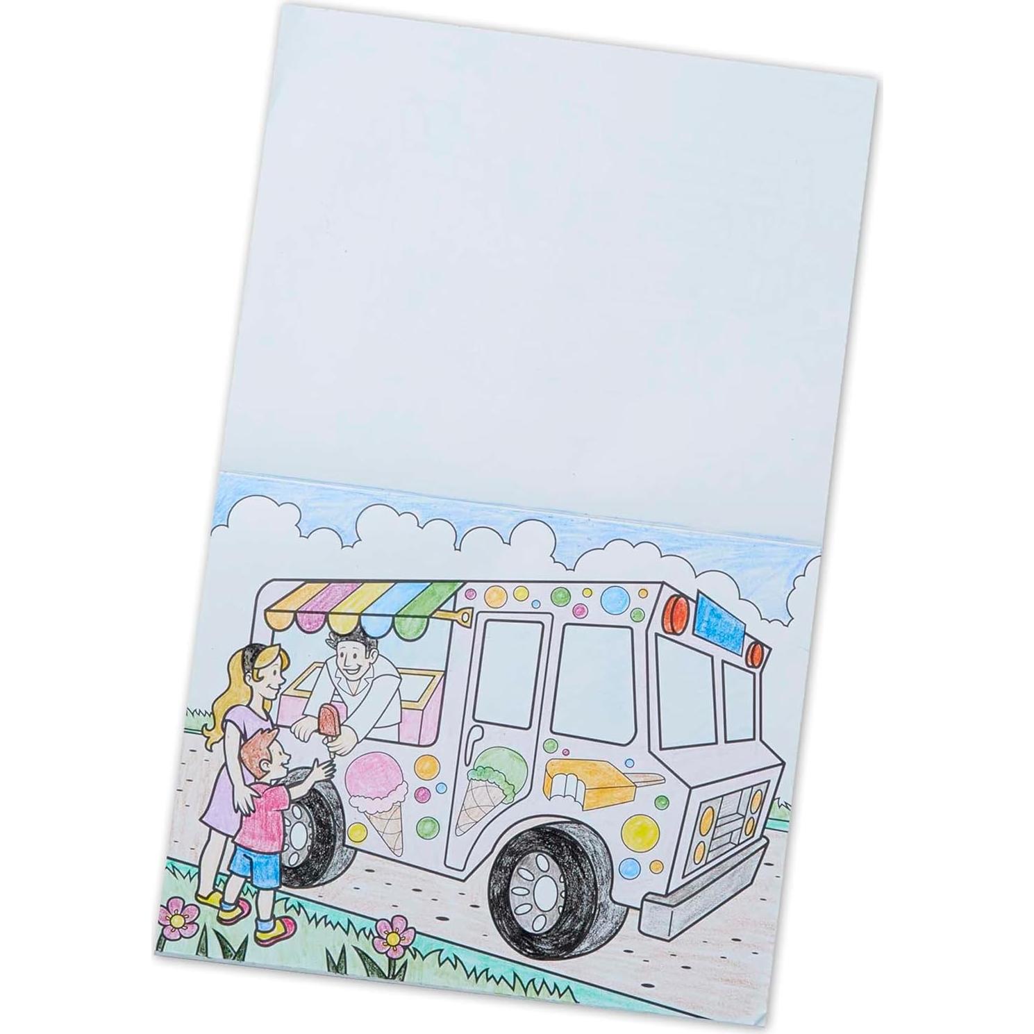 Cuaderno de Dibujo Melissa & Doug Vehículos - 50 Páginas