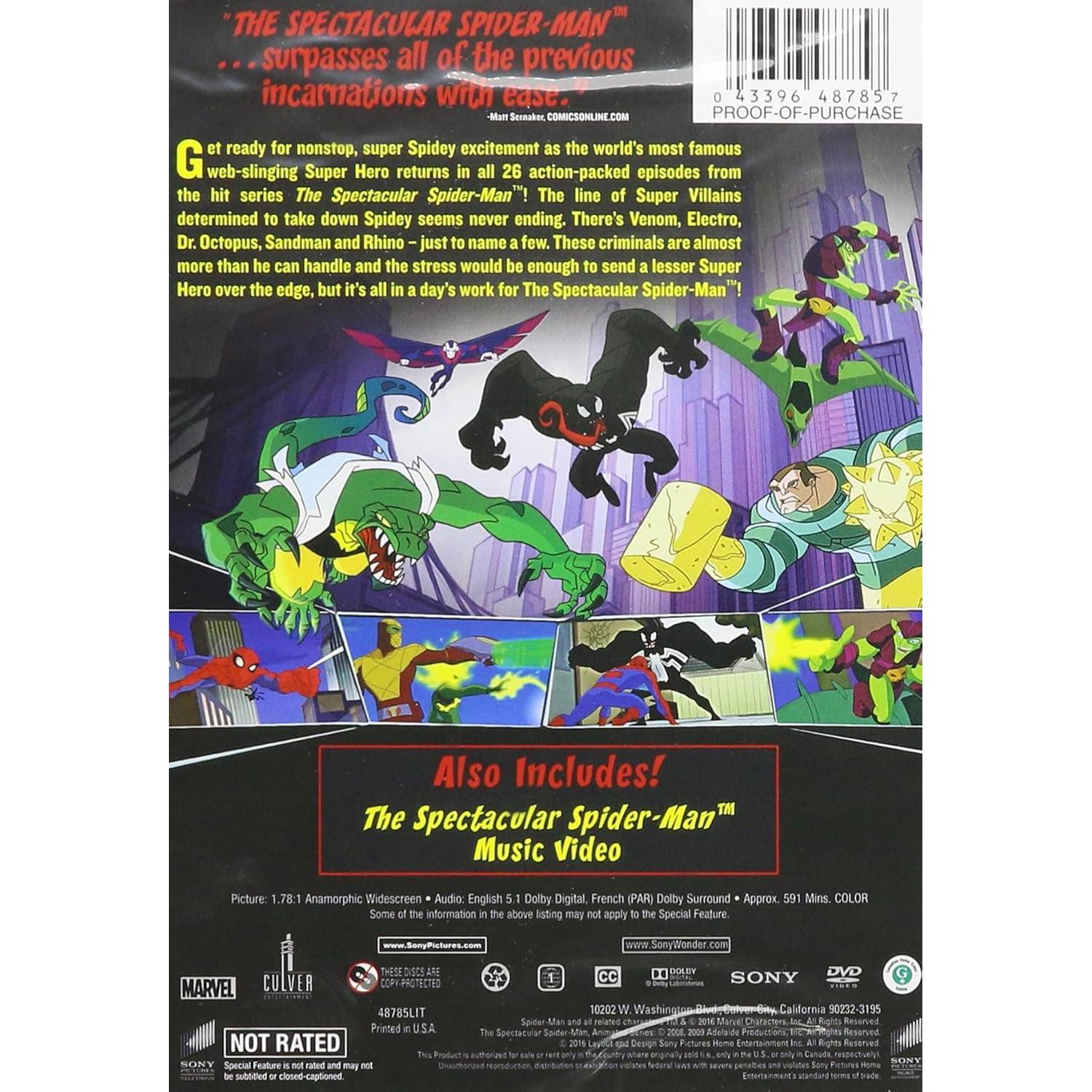 El Espectacular Hombre Araña Serie Completa en DVD - 8 Discos