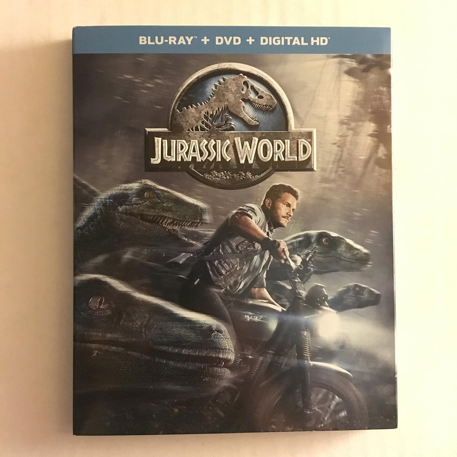 Jurassic World Blu-ray - Película de Aventura y Ciencia Ficción