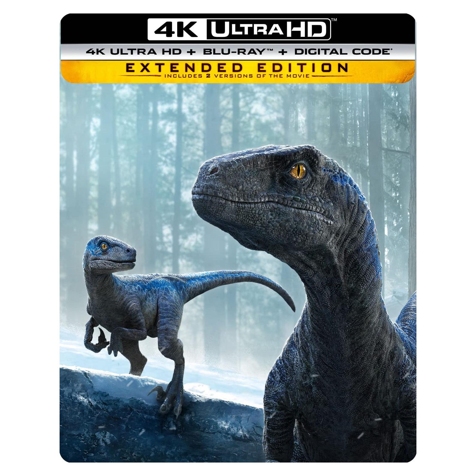 Jurassic World Dominion - Edición Limitada Steelbook 4K UHD + Blu-ray