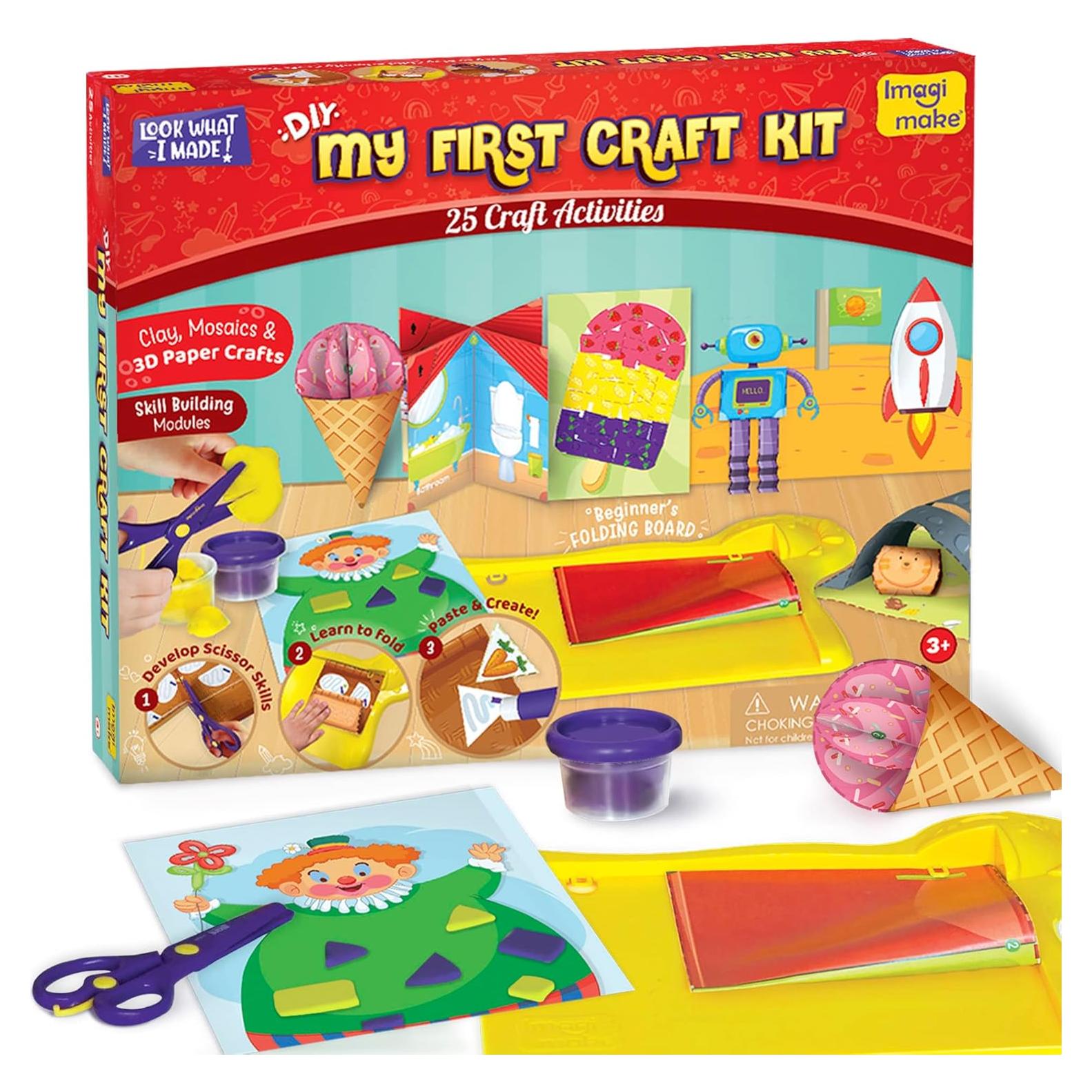 Kit de Manualidades Imagimake Mi Primer Manualidad 3-5 Años