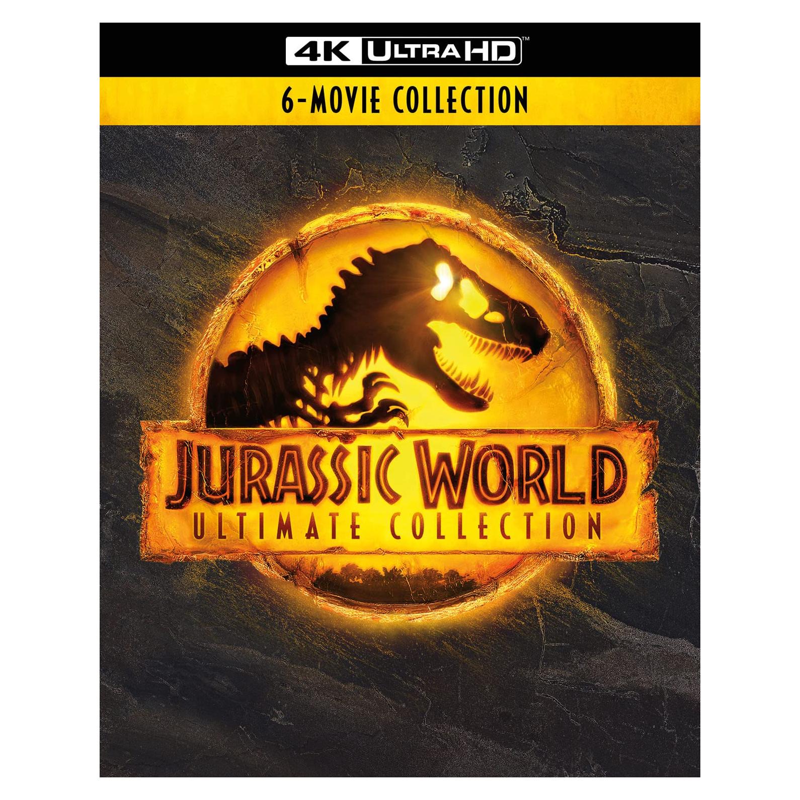 Set de Regalo Premium Jurassic World - 12 Discos 4K UHD + Blu-ray