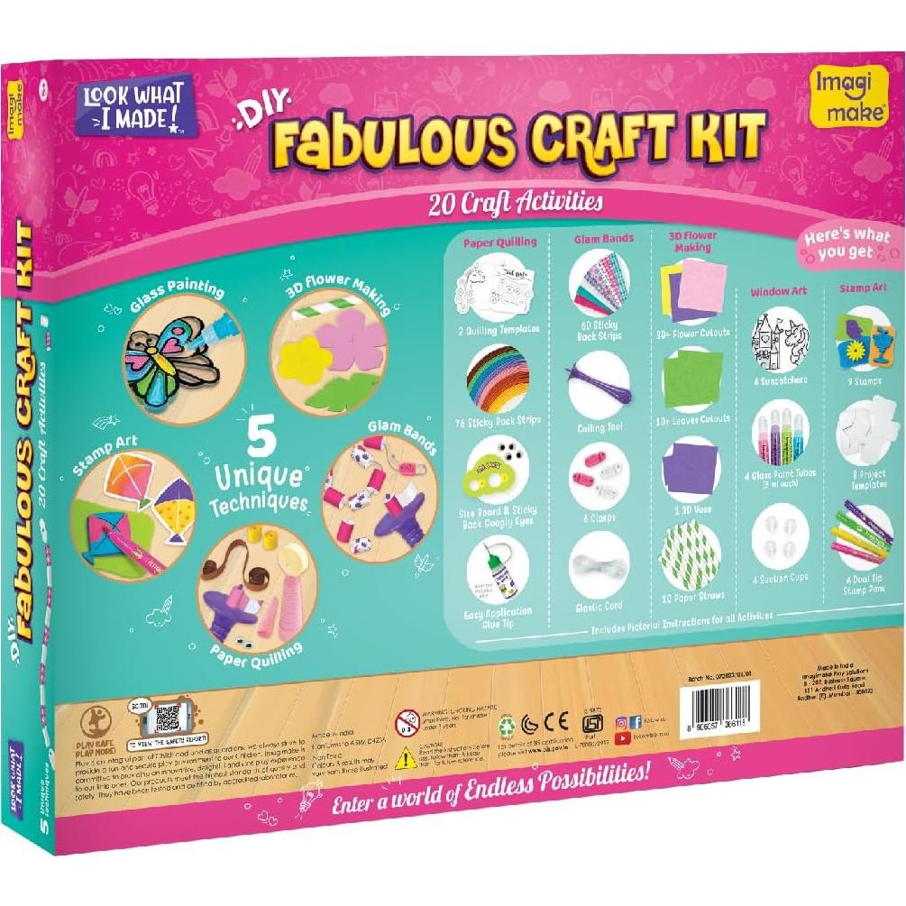 Kit de Manualidades Imagimake Fabulous | 200+ Suministros