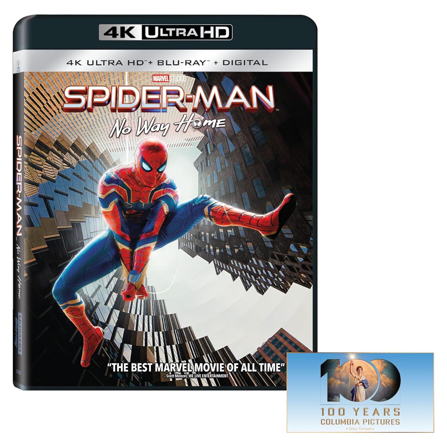 Spider-Man: No Way Home Blu-ray 4K UHD - Sony Pictures