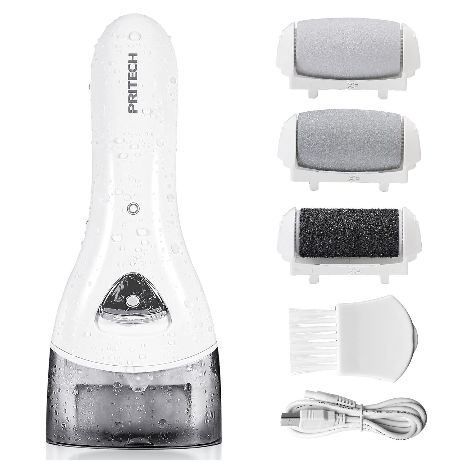 Removedor de Callos Eléctrico PRITECH Blanco Recargable