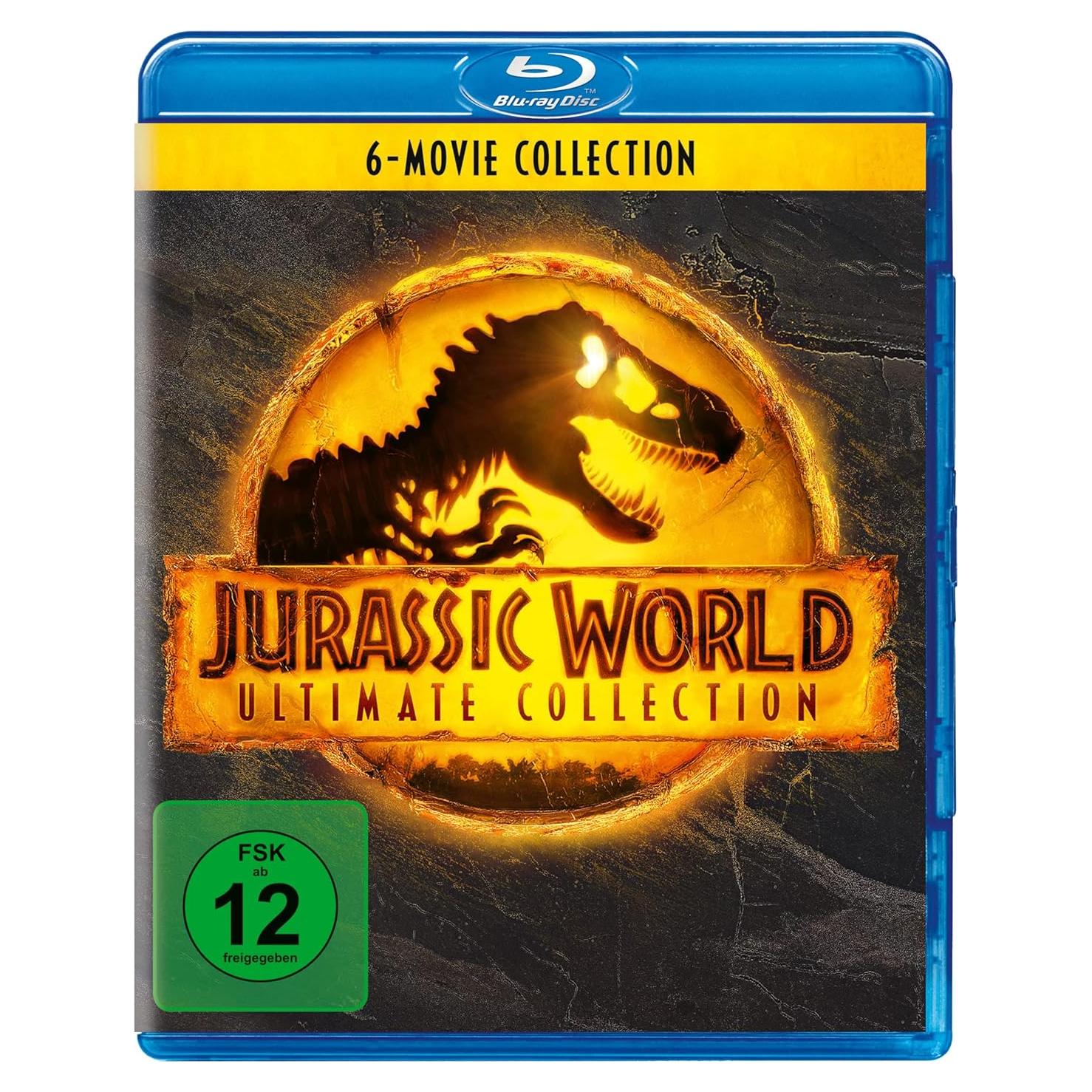 Colección Definitiva Jurassic World Blu-ray 6 Discos