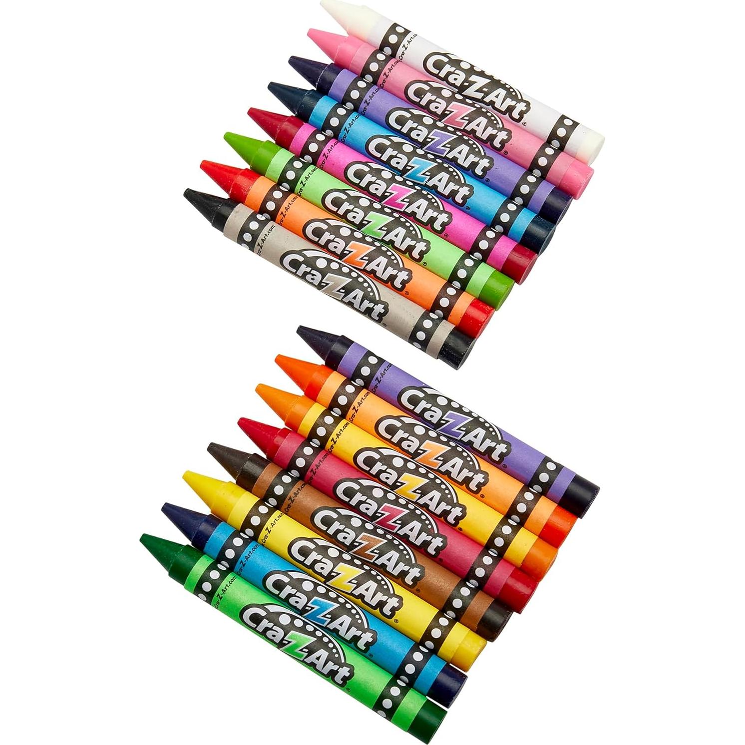 Crayones Jumbo Lavables Cra-Z-Art 16 Colores para Niños