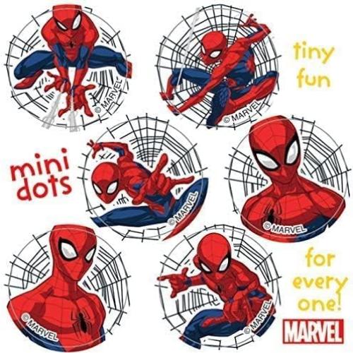 Pegatinas Mini Dot Spider-Man SmileMakers - 100 Puntos Hipoalergénicos
