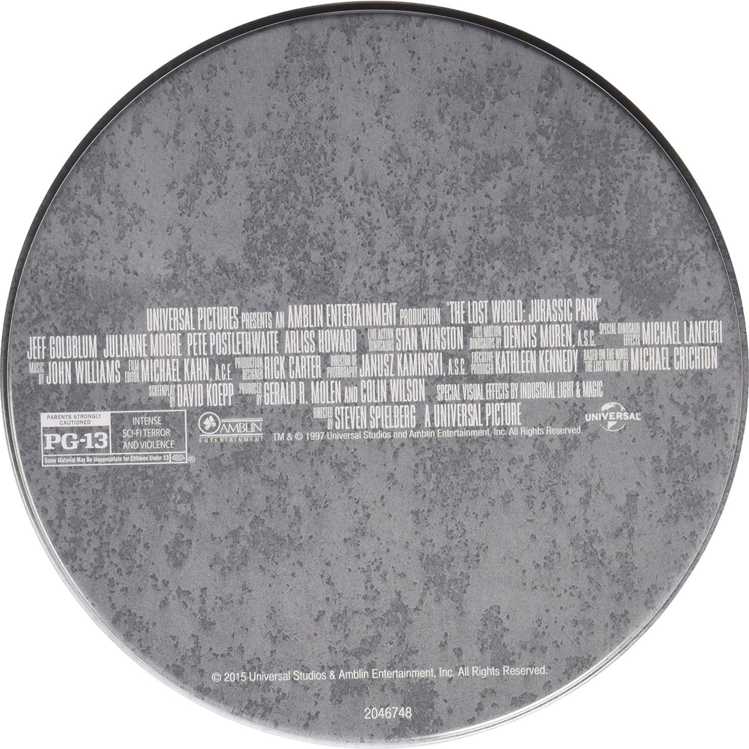 El Mundo Perdido: Parque Jurásico Edición Limitada Blu-ray DVD