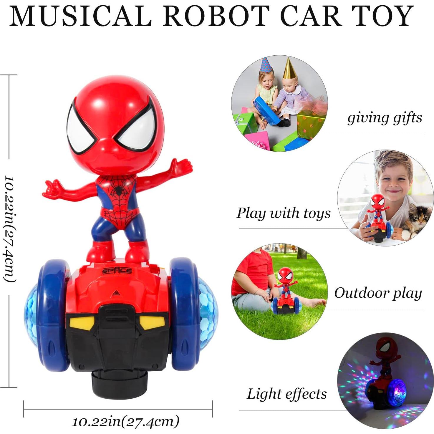 Juguete Robot Musical Bailarín TOYLEMSAN con Luces y Música