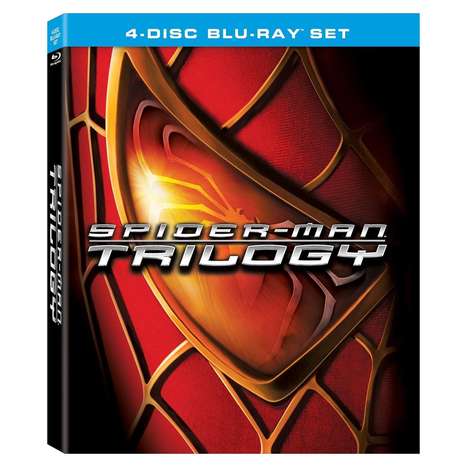 Trilogía Spider-Man Blu-ray Sam Raimi 4 Discos 8h 43m
