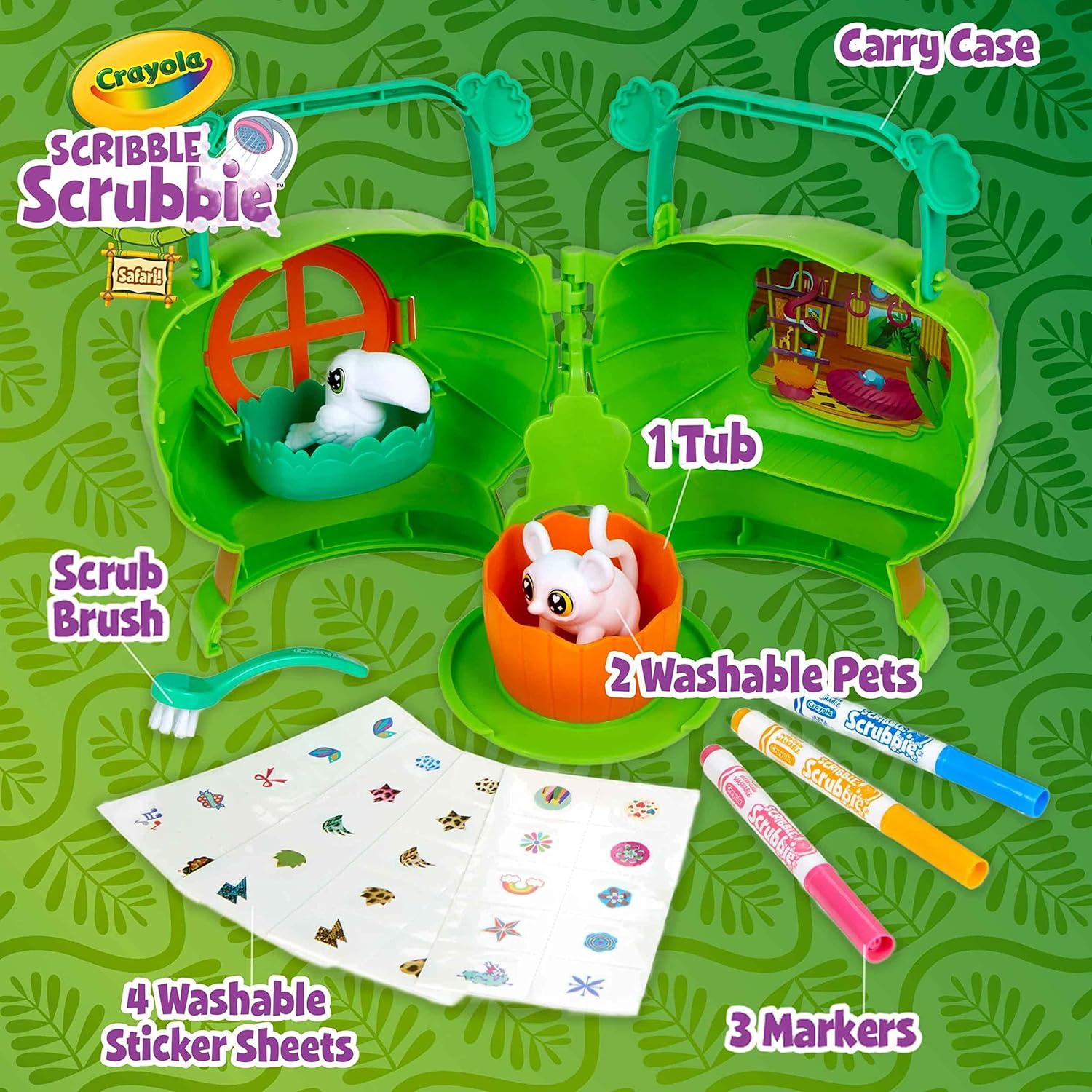 Casa del Árbol de Mascotas Crayola Safari con Estuche