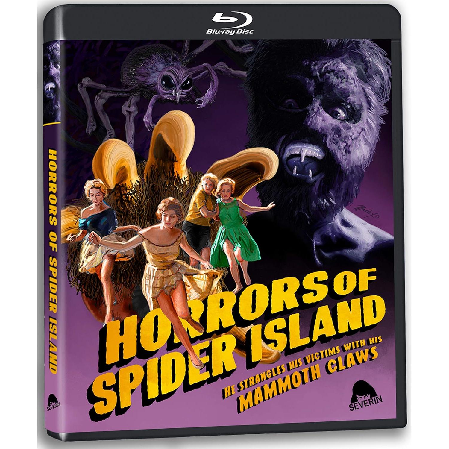 Horrores de la Isla de las Arañas Blu-ray Severin 2020
