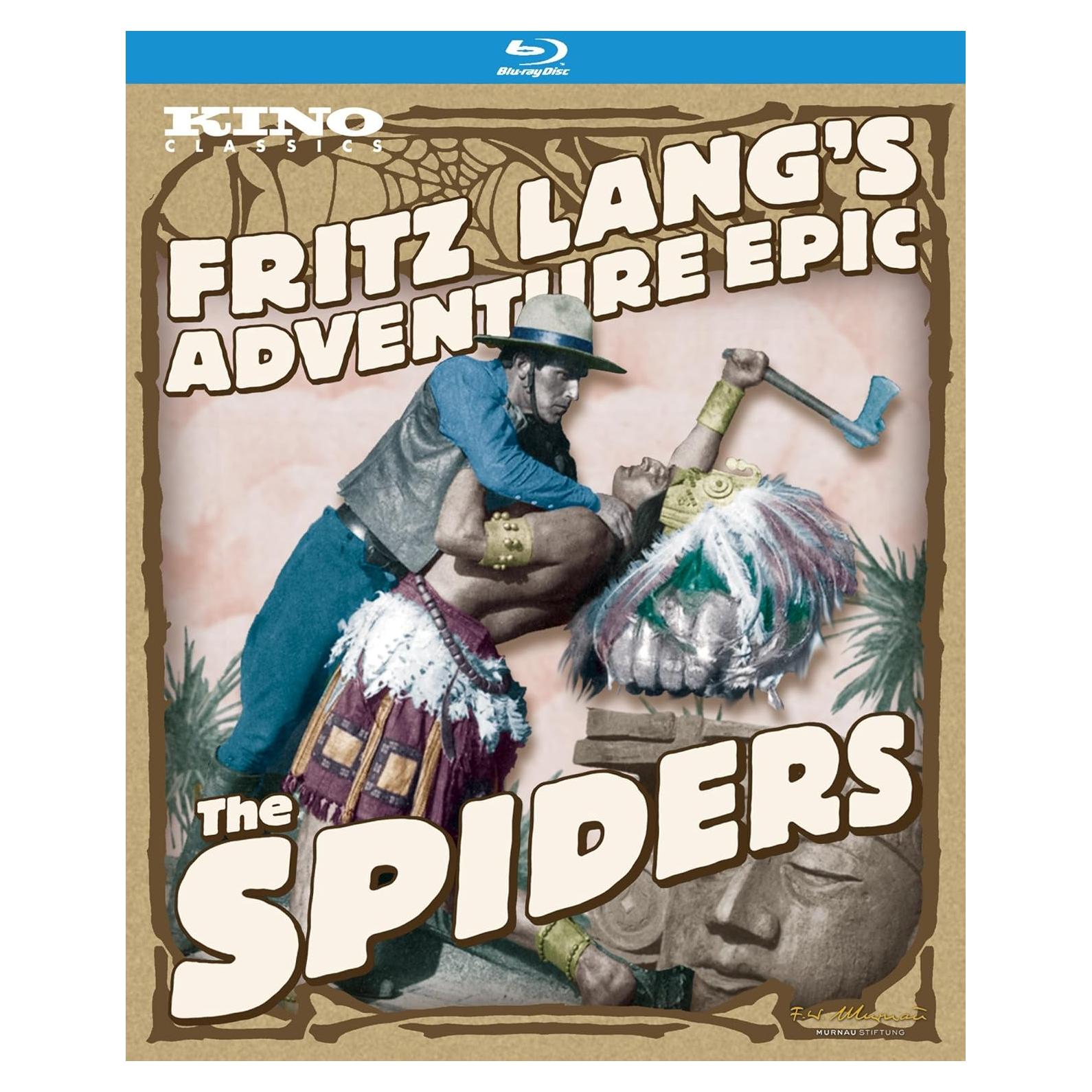 Película Las Arañas Blu-ray Fritz Lang 2h53min Subtítulos Inglés