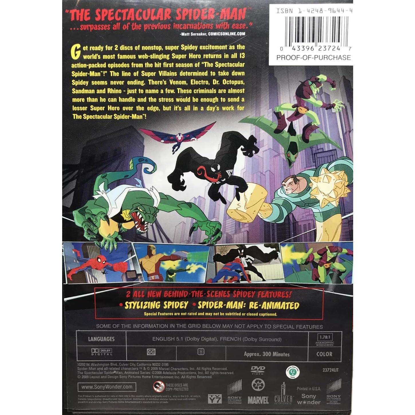El Espectacular Spider-Man: Temporada 1 - DVD Doblado Francés