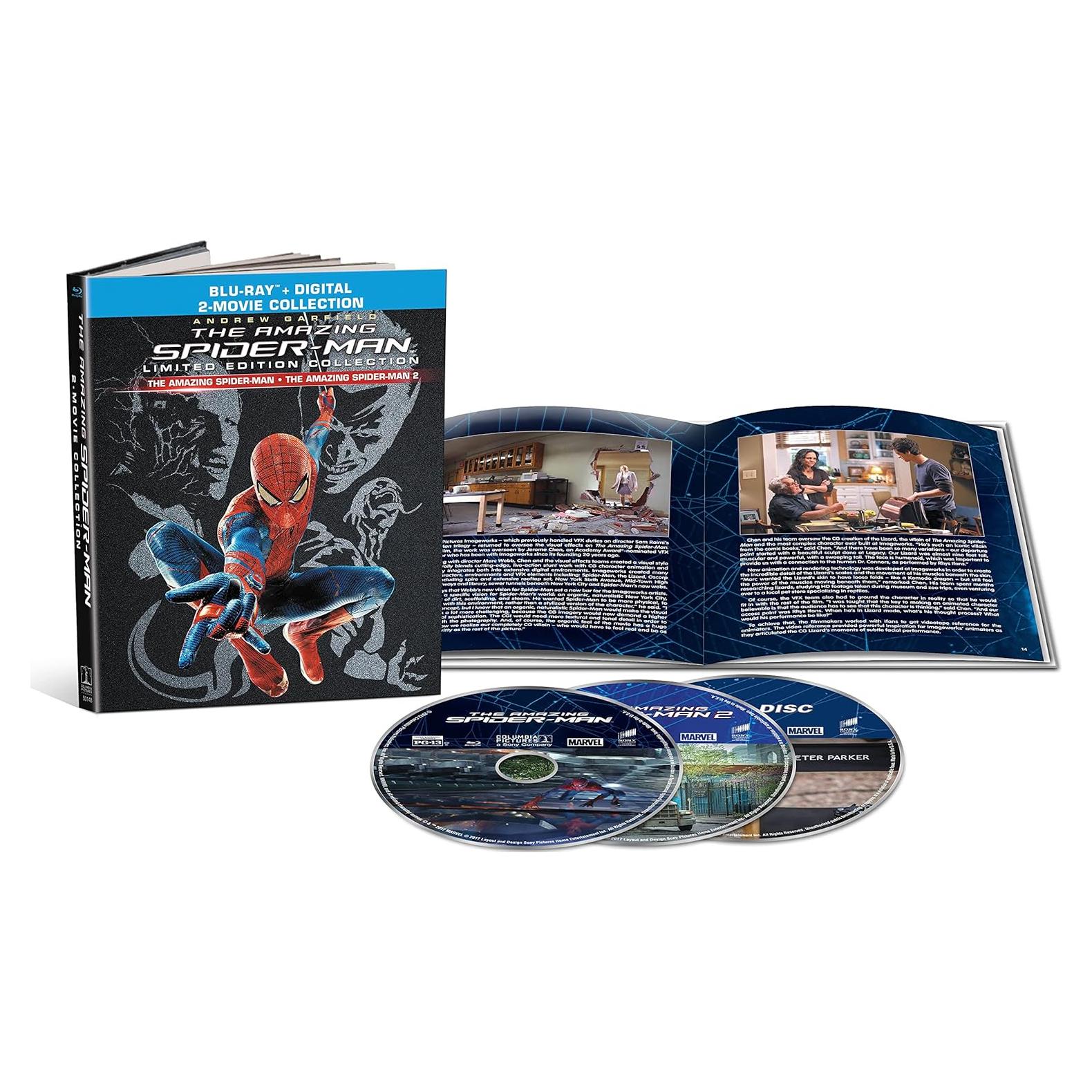 La Asombrosa Spider-Man 1 y 2 Edición Limitada Blu-ray