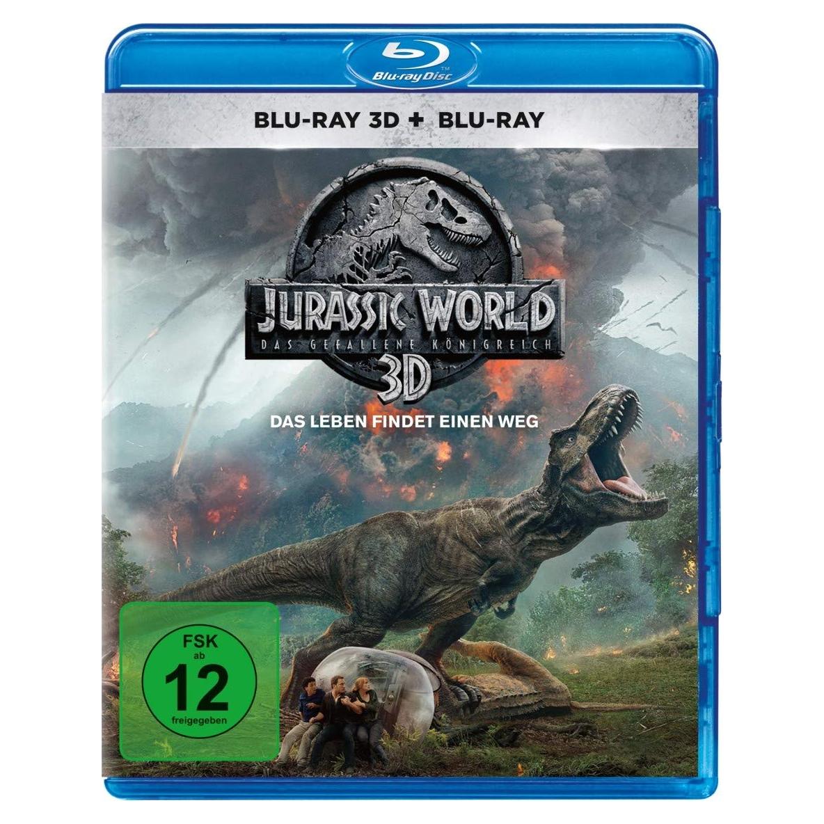 Jurassic World: El reino caído Blu-ray 3D + Blu-ray