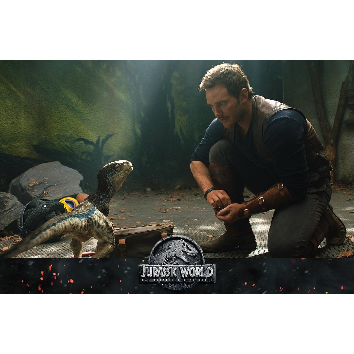 Jurassic World: El reino caído Blu-ray 3D + Blu-ray