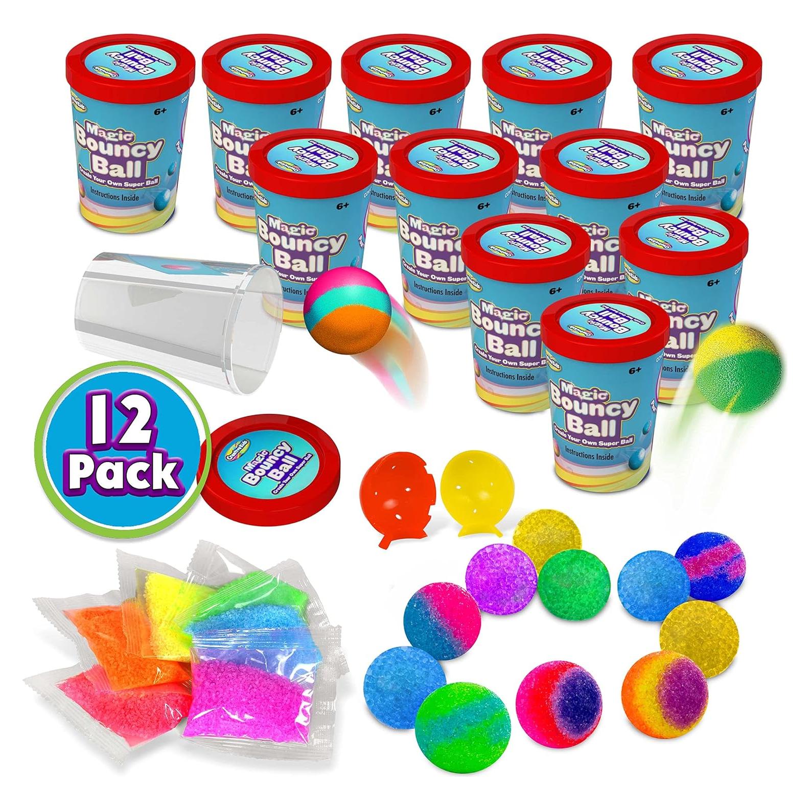Kit de Pelotas Rebotadoras Creative Kids - 12 Paquetes DIY