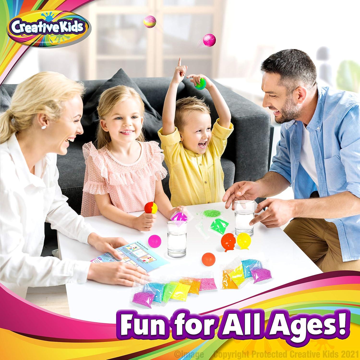 Kit de Pelotas Rebotadoras Creative Kids - 12 Paquetes DIY