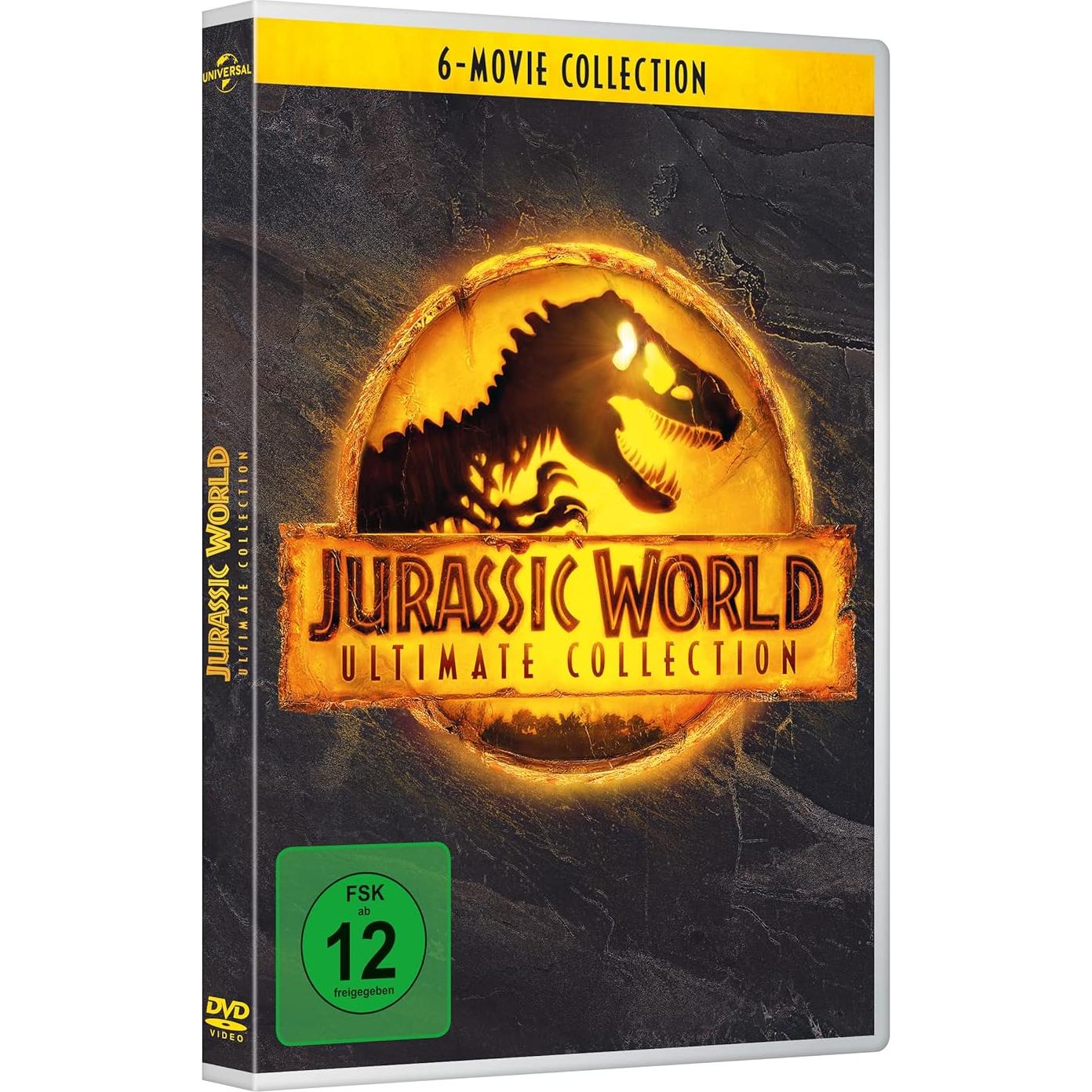 Colección Definitiva Jurassic World 6 DVDs Alemán/Inglés