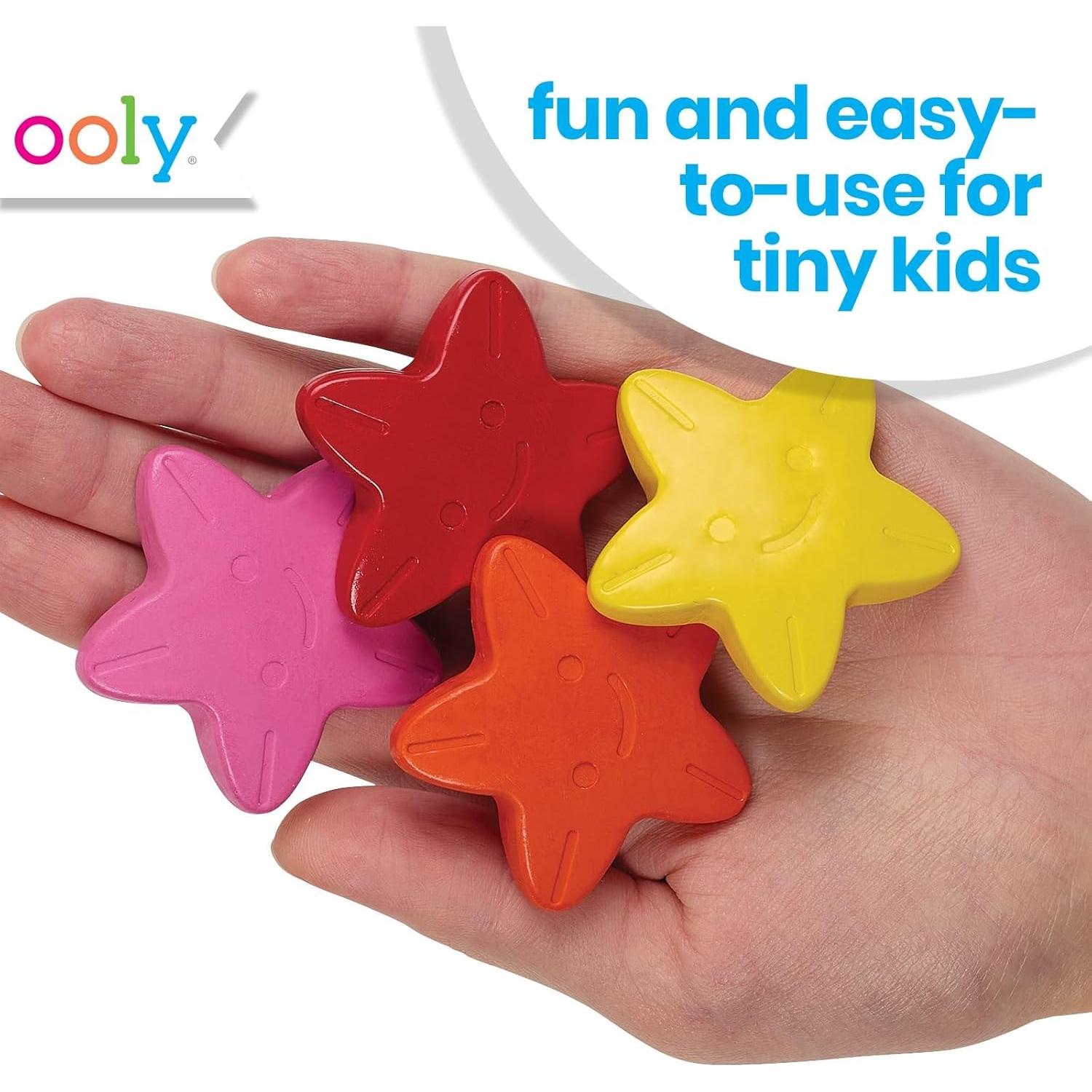 Crayones Ooly Estrellas del Mar Gruesos Multicolor Set 6