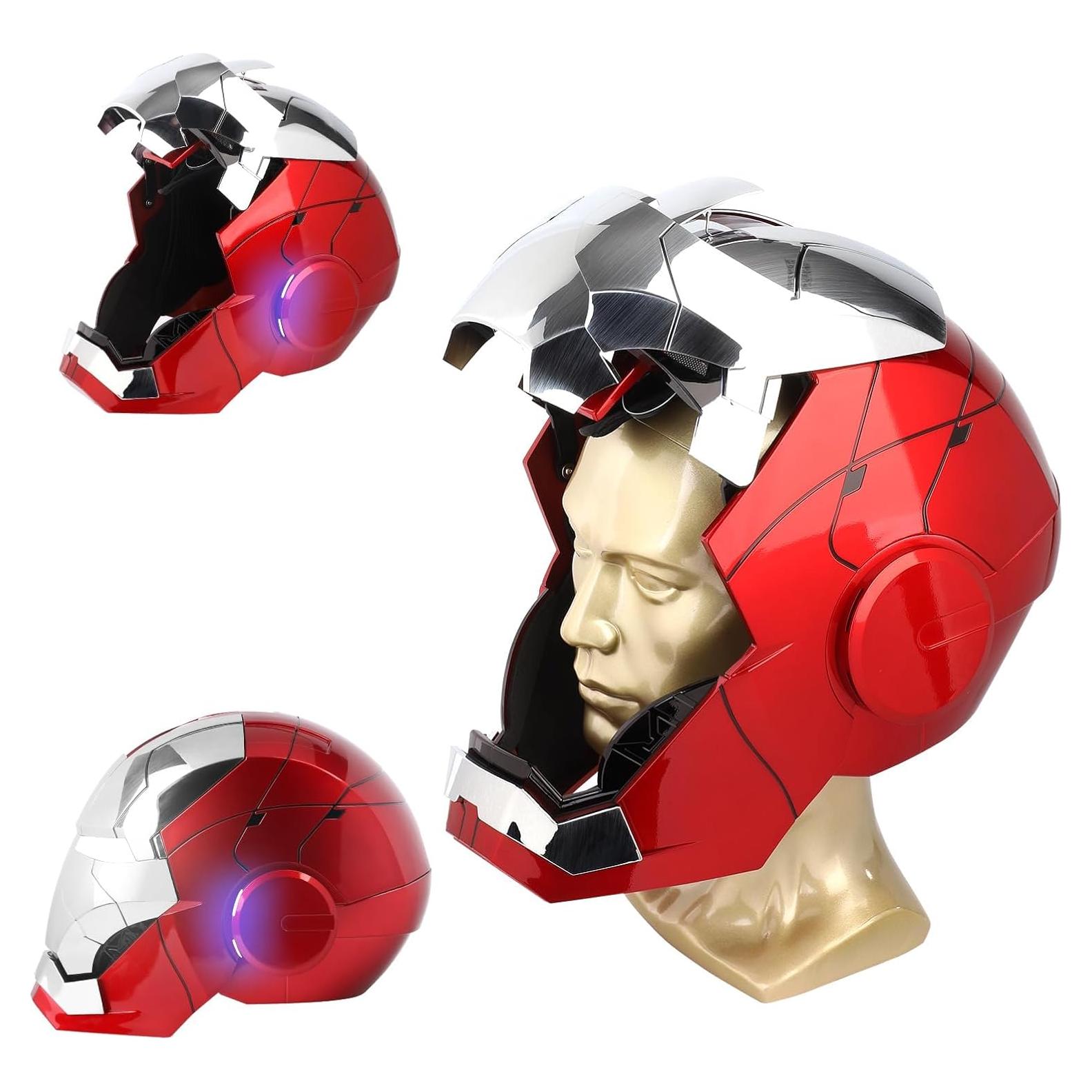 Casco Electrónico Iron-Man MK5 Usable Control Voz LED